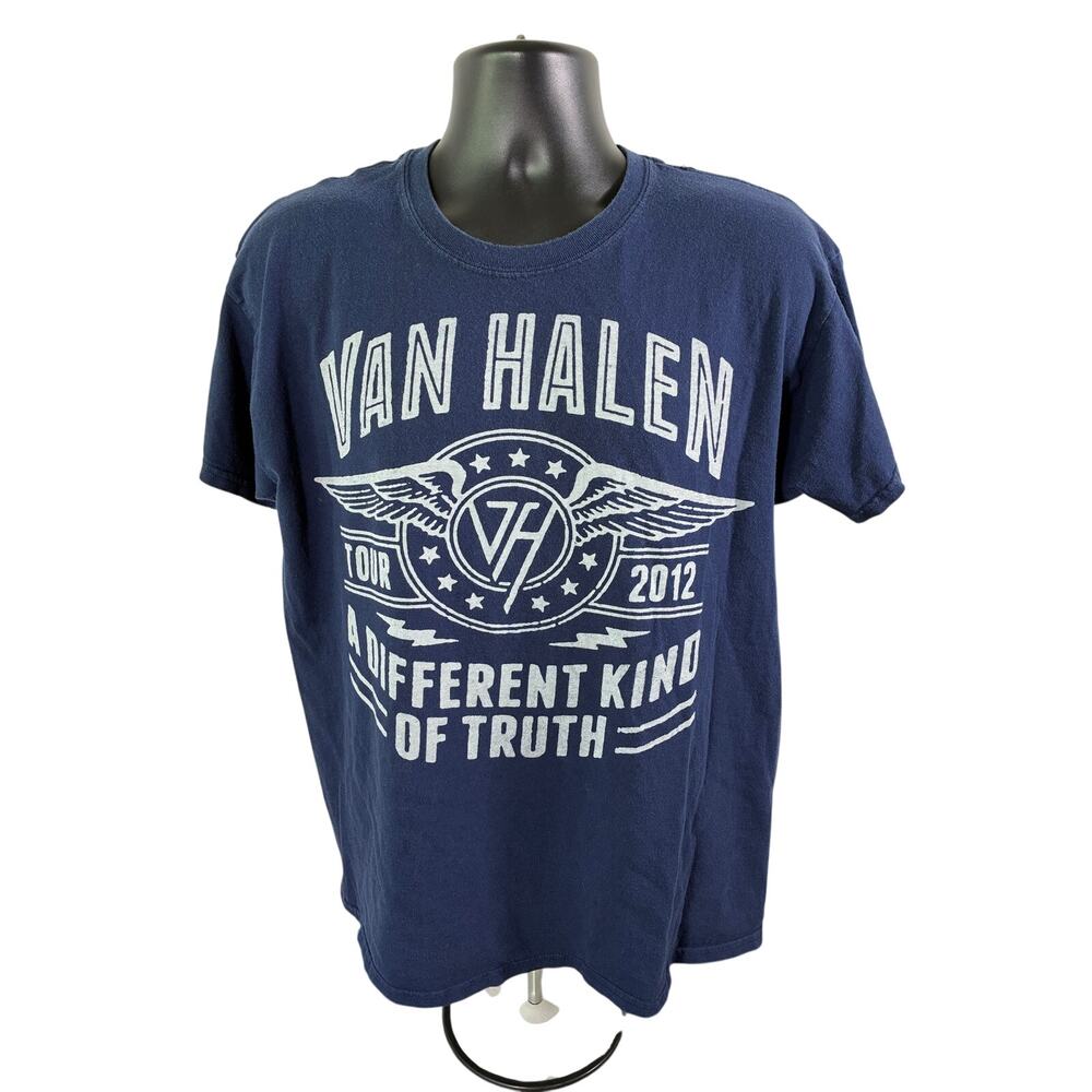 Van Halen 2012 A Different Kind of Truth Tour T Shirt L